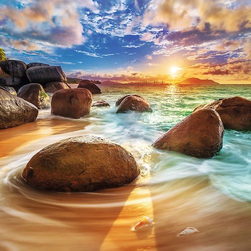 پازل ۱۰۰۰ تکه ساحل سامودرا - هندوستان