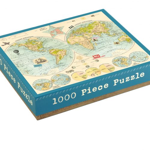 پازل ۱۰۰۰ تکه نقشه جهان