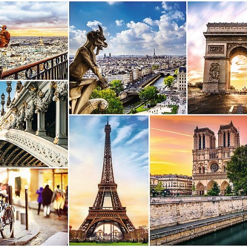 پازل ۳۰۰۰ تکه کلاژ پاریس - فرانسه