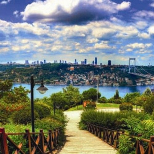 پازل ۱۰۰۰ تکه پانوراما تنگه بسفور از اوتاغ تپه - استانبول