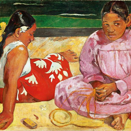 پازل ۱۰۰۰ تکه زنان تاهیتی در ساحل اثر پل گوگن