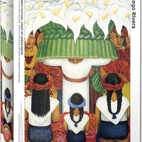 پازل ۱۰۰۰ تکه جشن گل سنت آنیتا اثر دیگو ریورا - اسمارت کات