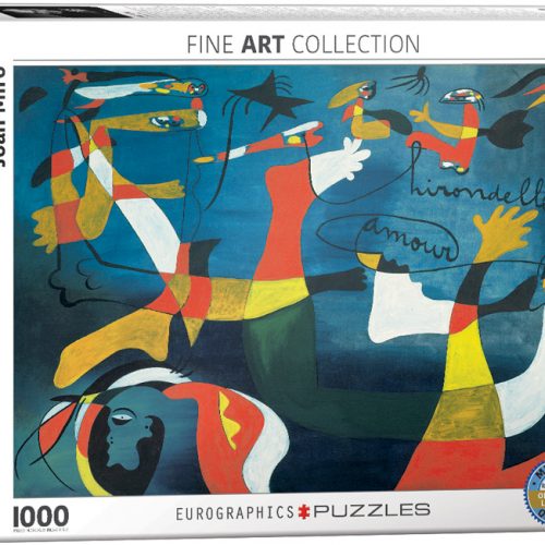 پازل ۱۰۰۰ تکه پرستو، عشق اثر خوان میرو - اسمارت کات