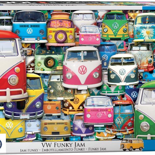 پازل ۱۰۰۰ تکه ازدحام فولکس های فانکی - اسمارت کات