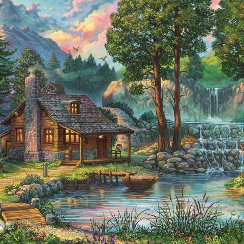 پازل ۱۰۰۰ تکه خانه قصه های زیبا