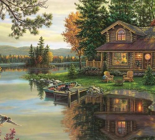 پازل ۱۰۰۰ تکه پانوراما آرامش اثر کیم نورلین