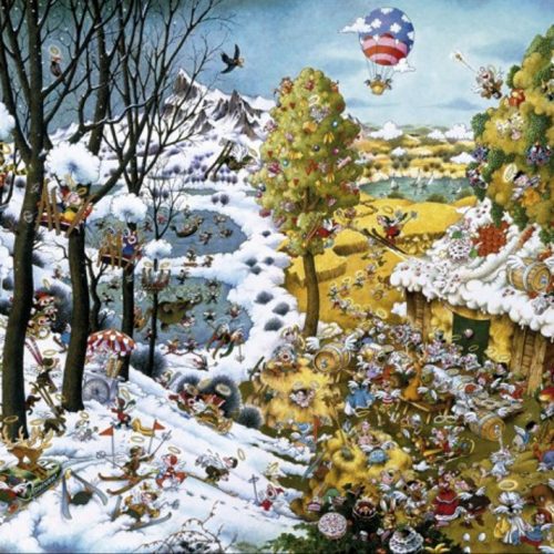 پازل ۲۰۰۰ تکه بهشت اثر میشائیل ریبا