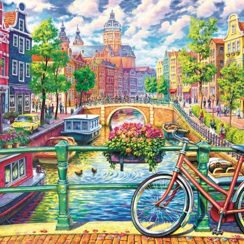 پازل ۱۵۰۰ تکه کانال آمستردام