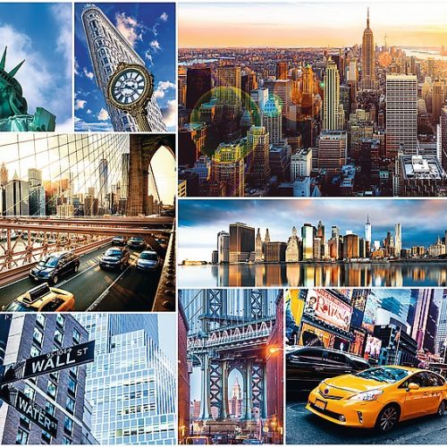 پازل ۴۰۰۰ تکه کلاژ نیویورک