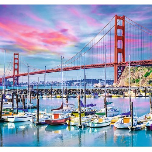 پازل ۲۰۰۰ تکه گلدن گیت - سانفرانسیسکو