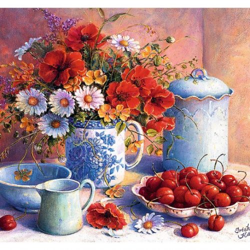 پازل ۲۰۰۰ تکه بعد از ظهر شیرین اثر هاردویک تریشا