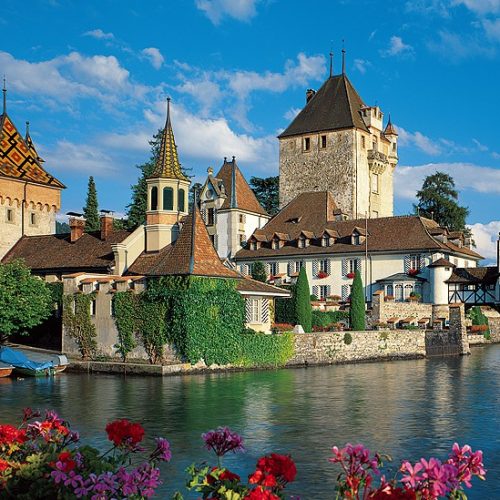 پازل ۱۵۰۰ تکه قلعه اوبرهوفن - سوئیس