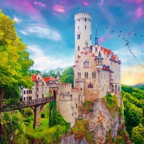 پازل ۱۰۰۰ تکه قلعه لیختن اشتاین