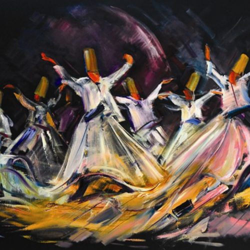 پازل ۱۰۰۰ تکه رقص سماع اثر اردوغان سچیل