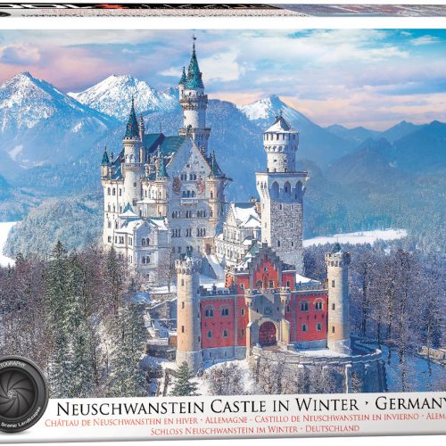 پازل ۱۰۰۰ تکه قلعه نوی شوان اشتاین در زمستان - اسمارت کات