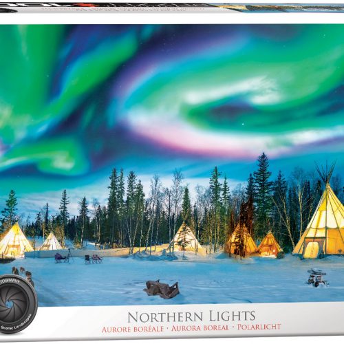 پازل ۱۰۰۰ تکه نورهای شمالی - اسمارت کات