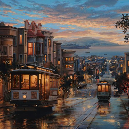 پازل ۱۵۰۰ تکه بهشت ترامواها اثر یوگنی لوشپین