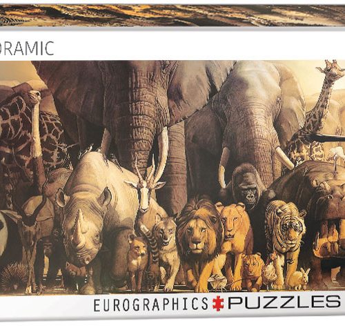 پازل ۱۰۰۰ تکه پانوراما کشتی نوح اثر هاروئو تاکینو