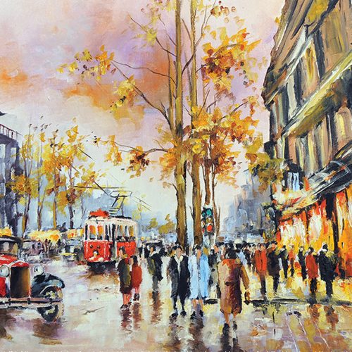 پازل ۵۰۰ تکه عصر در استانبول اثر نصرت دکمه چی