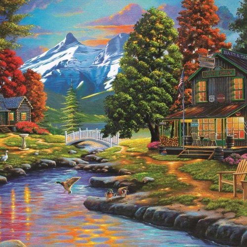 پازل ۲۰۰۰ تکه دو سوی جنگل