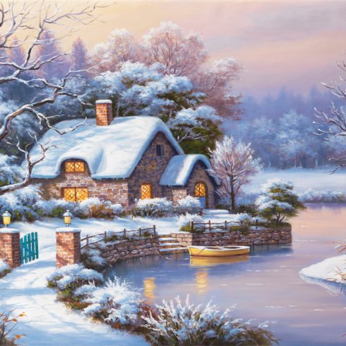 پازل ۱۰۰۰ تکه عصر زمستانی اثر سانگ کیم