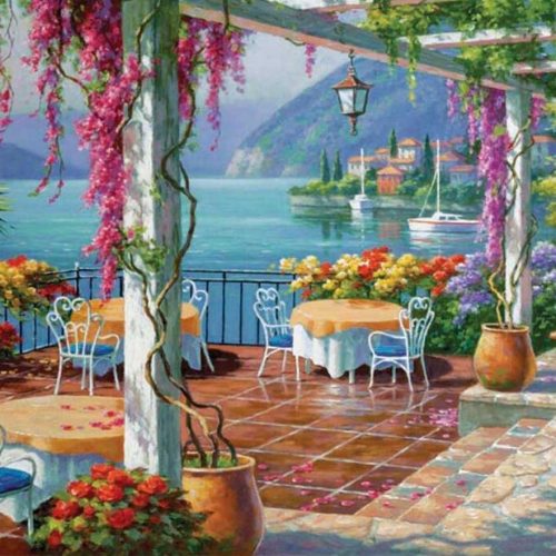 پازل ۵۰۰ تکه تراس ویستریا