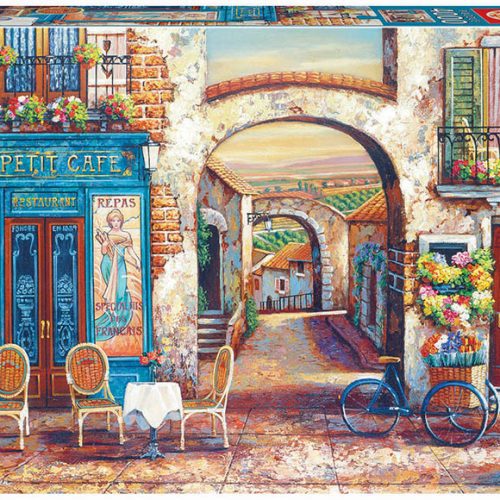 پازل ۴۰۰۰ تکه کافه نقلی