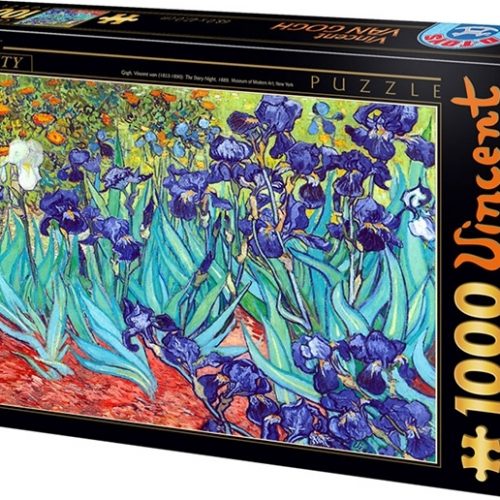 پازل ۱۰۰۰ تکه گلهای زنبق اثر ونسان ون گوگ
