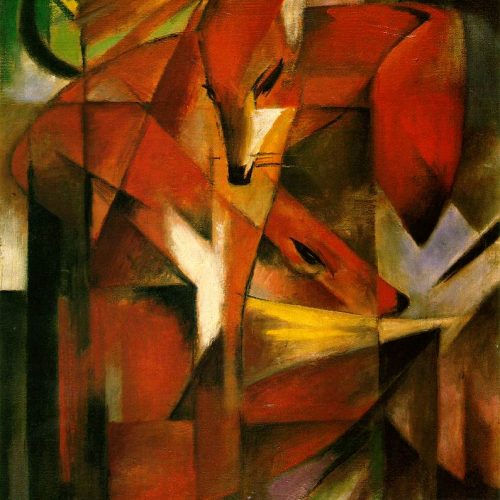 پازل ۱۰۰۰ تکه روباه ها اثر فرانتس مارک