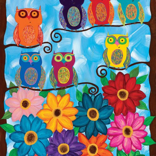 پازل ۵۰۰ تکه جغد های کوچولوی ناز