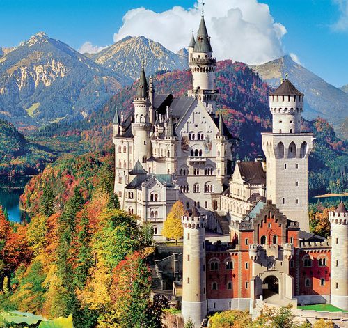 پازل ۱۰۰۰ تکه پانوراما نوی شوان اشتاین