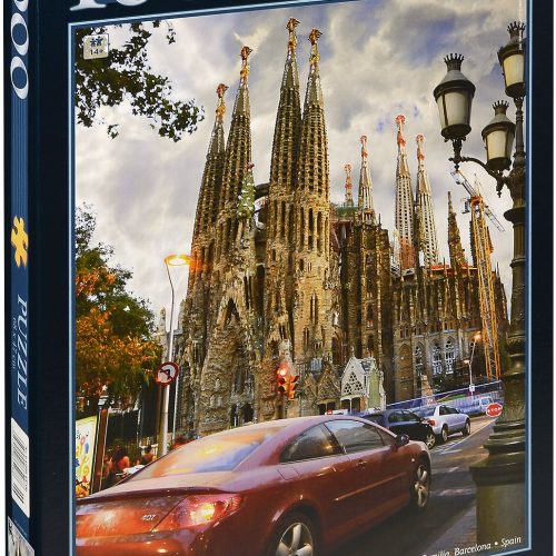 پازل ۱۰۰۰ تکه ساگرادا فامیلیا - بارسلون - اسپانیا
