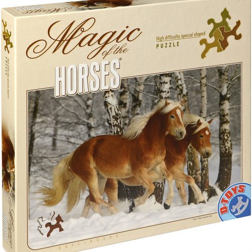 پازل ۲۳۹ تکه اسب های هافلینگر ۳ - قطعات با برش خاص