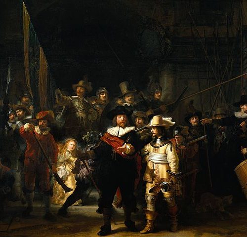 پازل ۱۰۰۰ تکه گشت شبانه اثر رامبرانت