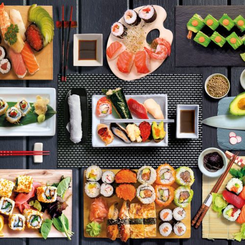 پازل ۵۰۰ تکه سوشی
