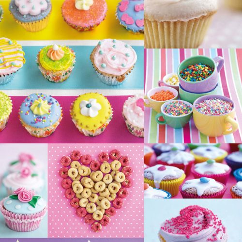 پازل ۱۰۰۰ تکه دونات های شیرین