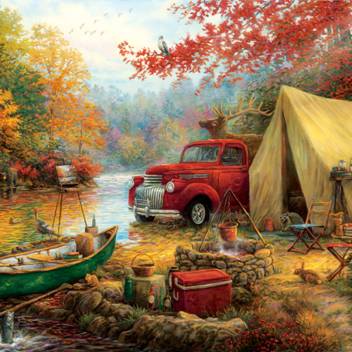 پازل ۱۵۰۰ تکه گشت و گذار اثر چاک پینسون