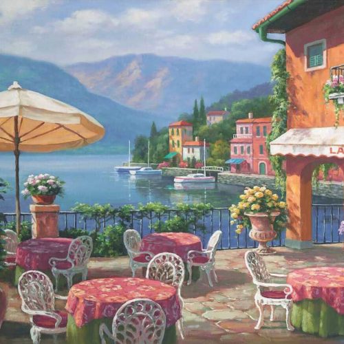 پازل ۱۰۰۰ تکه کافه لاگو اثر سانگ کیم