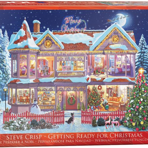 پازل ۱۰۰۰ تکه آماده شدن برای کریسمس