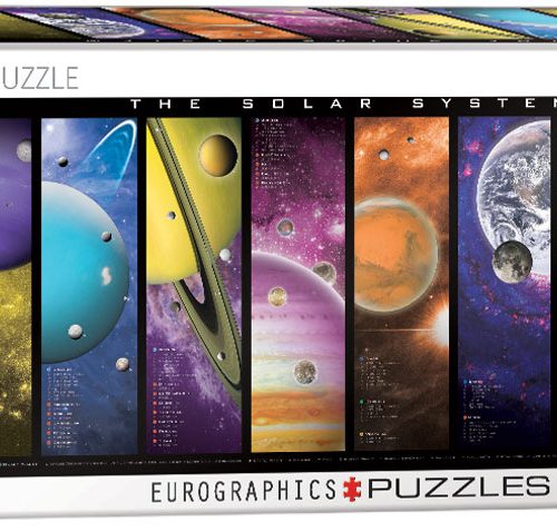 پازل ۱۰۰۰ تکه پانوراما جزئیات منظومه شمسی