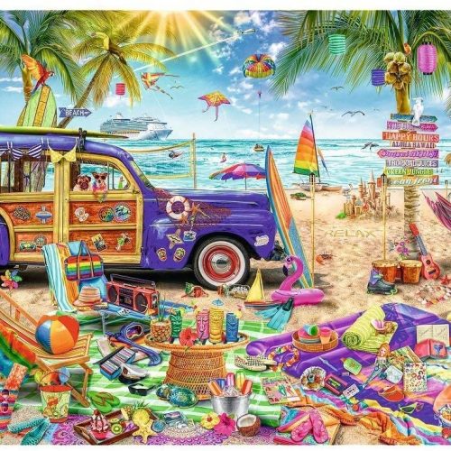 پازل ۲۰۰۰ تکه تعطیلات گرمسیری