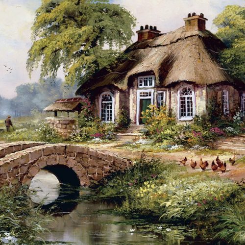 پازل ۵۰۰ تکه روستای سبز