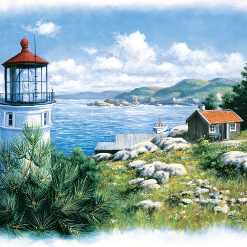 پازل ۵۰۰ تکه فانوس دریایی رو به دریا