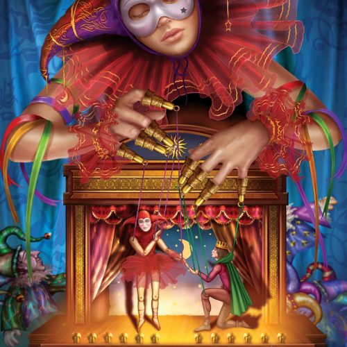 پازل ۵۰۰ تکه خیمه شب باز با نقاب