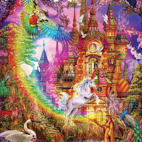 پازل ۵۰۰ تکه قلعه رنگین کمان