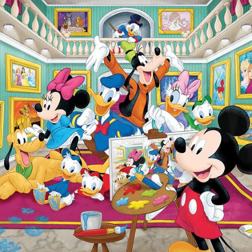 پازل ۱۰۰۰ تکه گالری هنری میکی