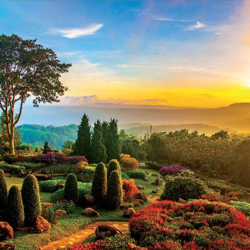 پازل ۱۰۰۰ تکه باغ زیبا