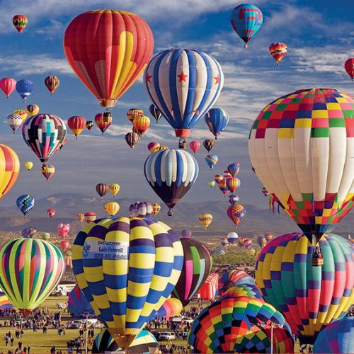 پازل ۱۵۰۰ تکه بالن های رنگارنگ