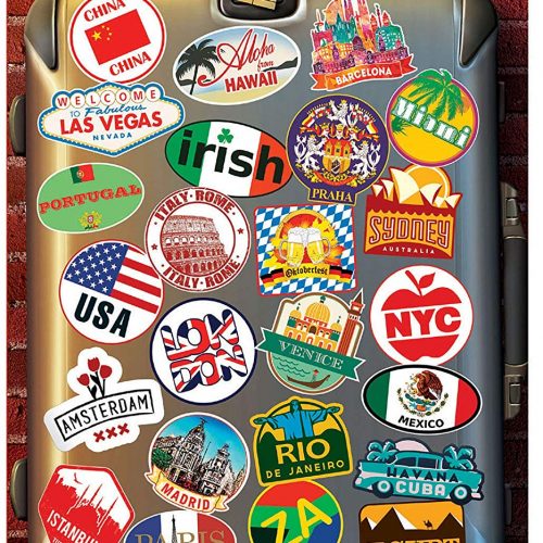 پازل ۱۰۰۰ تکه میناتوری عاشق سفر