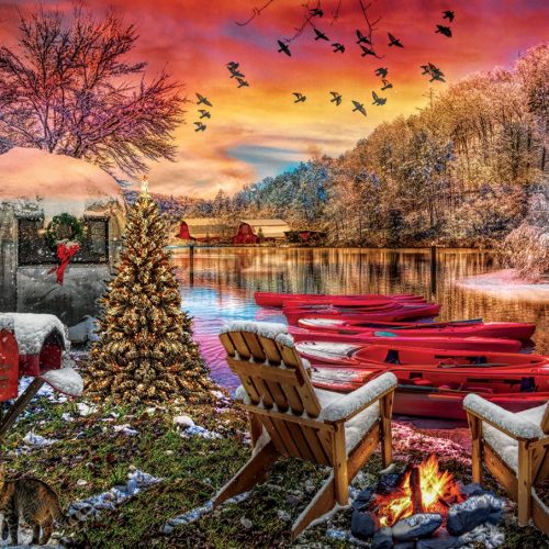 پازل ۲۰۰۰ تکه اردوی کاروانی